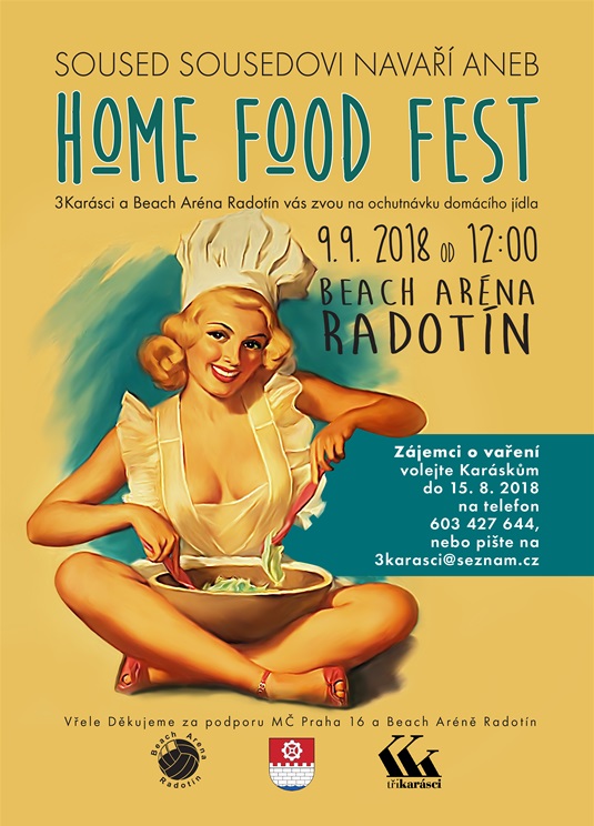 Plakát Home Food Fest 2018