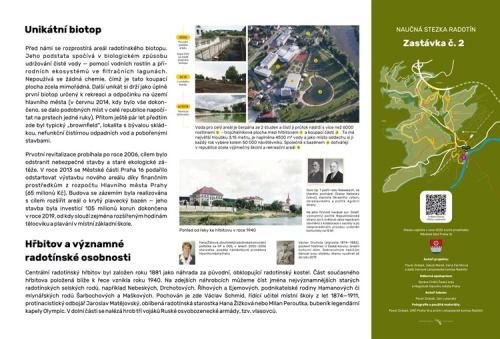 Naučná stezka Radotín. Zastávka č. 2: Unikátní biotop Naučná stezka Radotín. Zastávka č. 2: Unikátní biotop