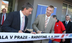 Cílová páska (foto: J. Malý)