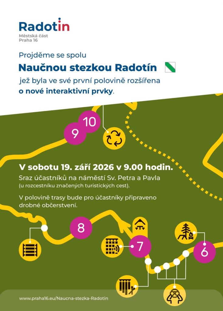Komentovaná procházka Naučnou stezkou Radotín