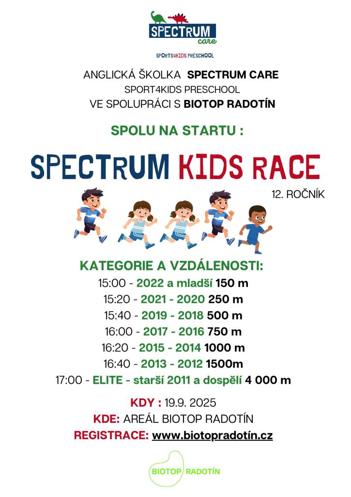 Spectrum kids race