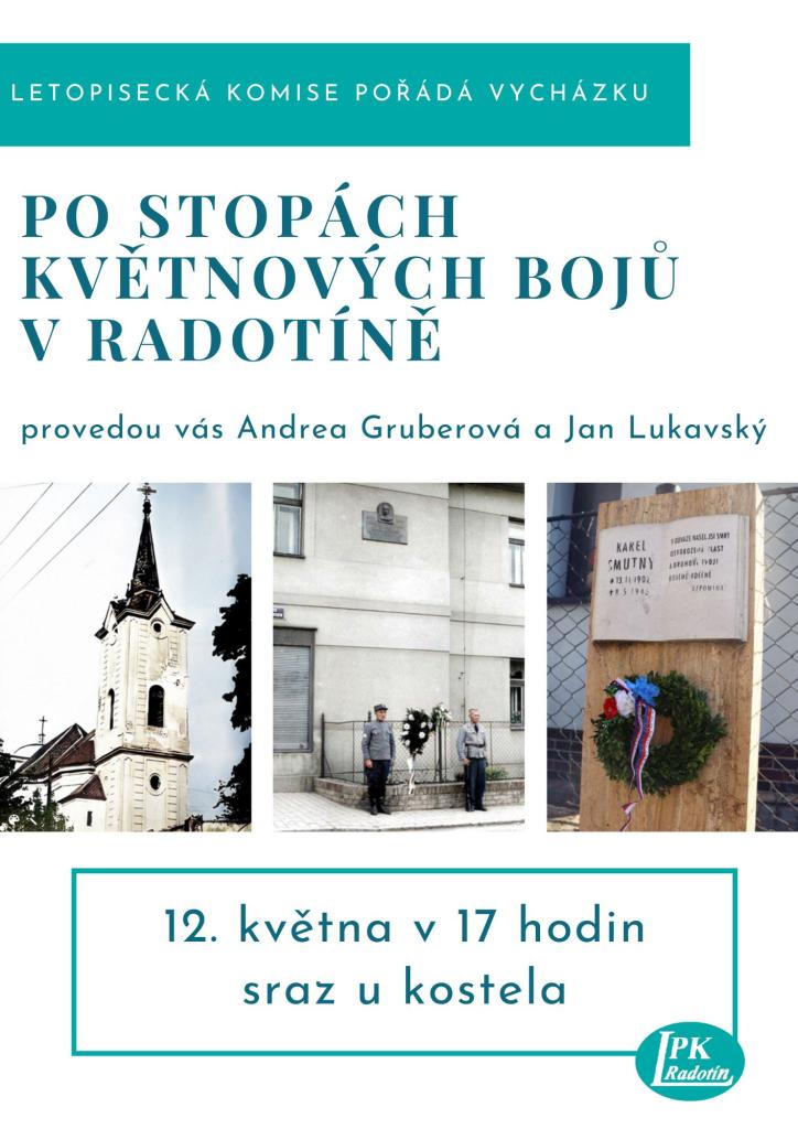 Procházka Po stopách květnových bojů v Radotíně
