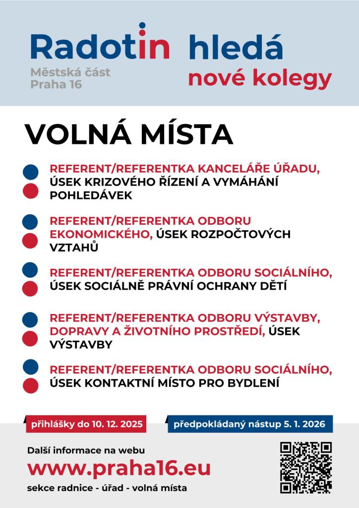 výběrové řízení prosinec 2025