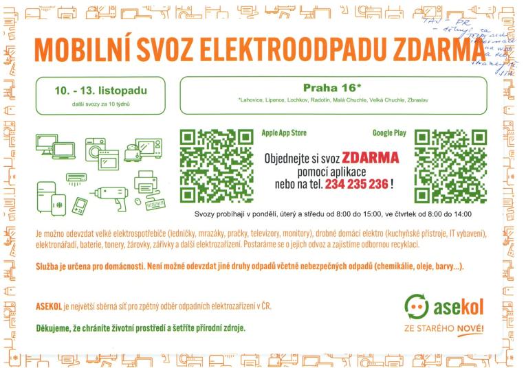 Elektroodpad - listopad 2025