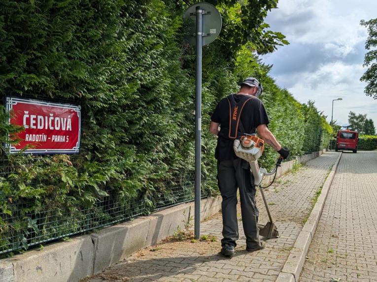 Jarní úklid komunikací