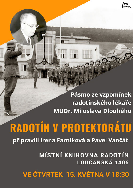 Přednáška Radotín v protektorátu