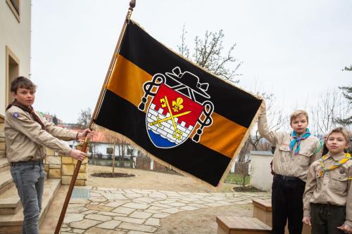 Žehnání farních praporů arcibiskupem Mons. Janem Graubnerem, 8.2.2025