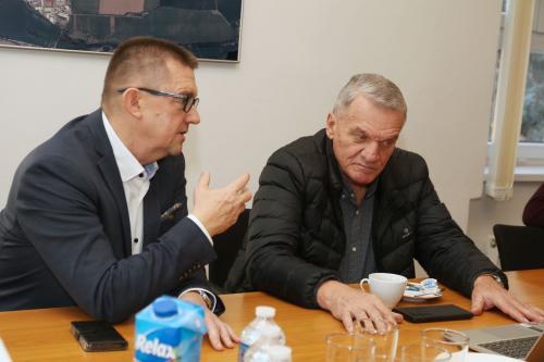 Primátor Bohuslav Svoboda v Radotíně, 9.1.2024