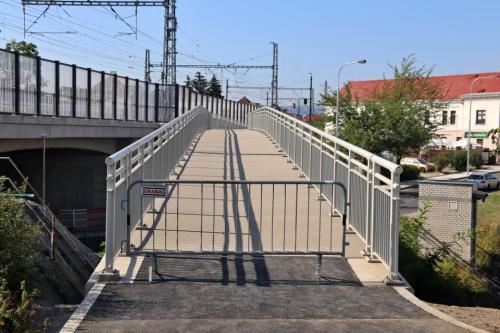 Lávka pro chodce a cyklisty, 24.8.2023