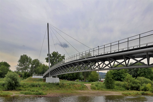 Lávka přes&nbsp;Berounku, 14.6.2024