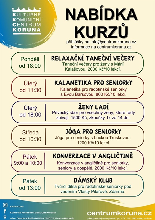 Kurzy pro&nbsp;děti a&nbsp;dospělé