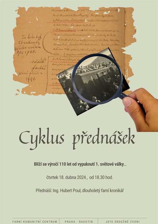 Přednáška Huberta Poula, 18.4.2024