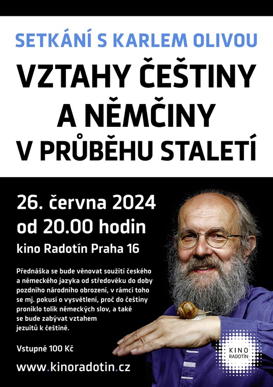 Setkání s Karlem Olivou, 26.6.2024 Setkání s Karlem Olivou, 26.6.2024