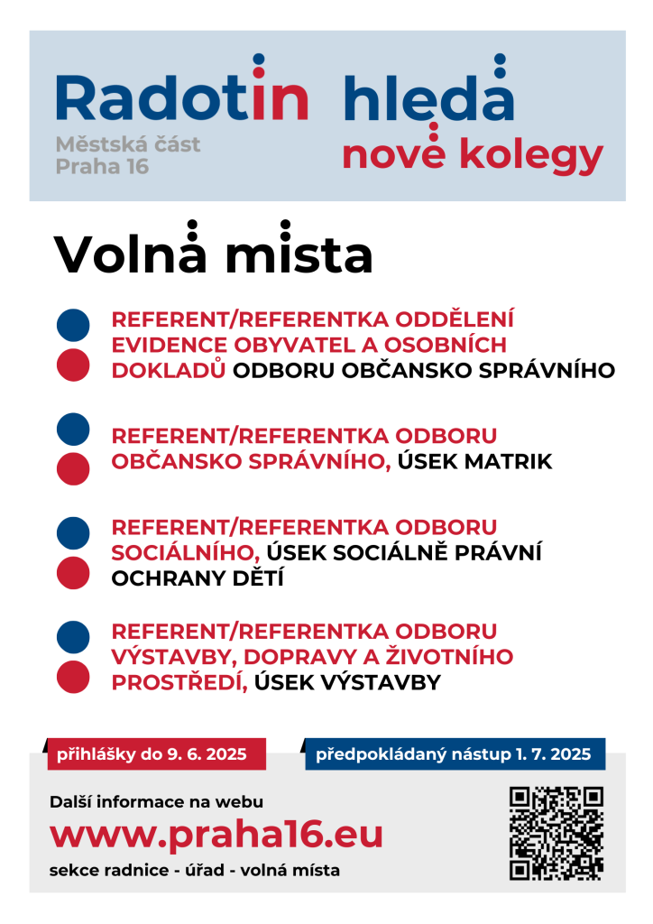 Volná místa