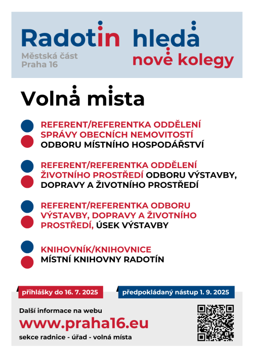 Volná místa