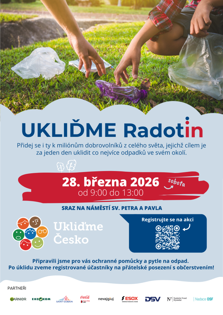 Ukliďme Radotín 2026