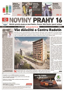 Noviny Prahy 16 na listopad 2021