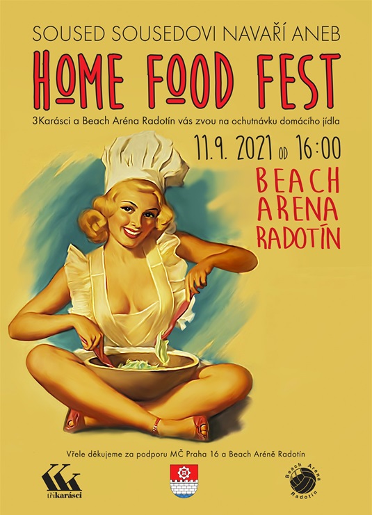 Plakát Home Food Fest 11.9.2021