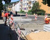 Výstavba zvýšeného přechodu v Prvomájové ulici, 7.7.2014