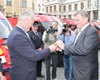 Předání nových hasičských vozů Městské části Praha - Lochkov, Mariánské náměstí 17.5.2012