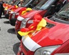 Předání nových hasičských vozů městským částem Praha 16 a Lochkov, Mariánské náměstí 17.5.2012
