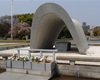 Hirošima, památník, v pozadí Letzelův dům