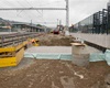 Postup stavebních prací na železnici - nádraží, podchody..., 25.5.2022