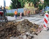 Výstavba zvýšeného prahu v Prvomájové ulici, 3.7.2014