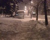 Večerní dávka sněhu, Radotín 17.1.2010<br />Foto: Mgr. M. Knotek