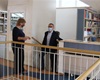 Návštěva ministra kultury Lubomíra Zaorálka v místní knihovně, 14.5.2020
