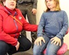 Předání anatomické školní židle zakoupené za výtěžek sbírky víček, 24.11.2014