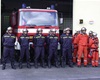 Foto: Ing. Eva Jirásková<br />
Nastoupené družstvo profesionálních hasičů.