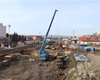 Postup stavebních prací na novém podchodě radotínského nádraží