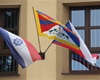 Tibetská vlajka na radotínské radnici, 10.3.2016