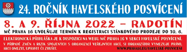 Registrace prodejců na Havelské posvícení 2022